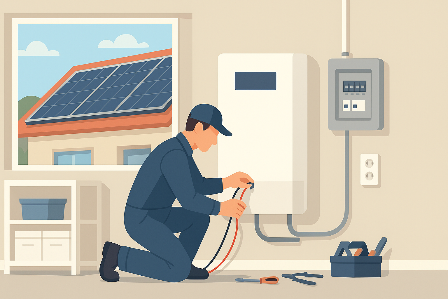 Thuisbatterij installeren: Zo doen we dat!