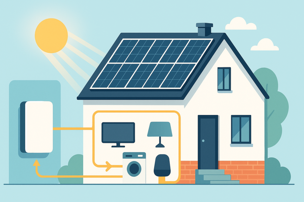 Thuisbatterij en zonnepanelen: zo werken ze optimaal samen