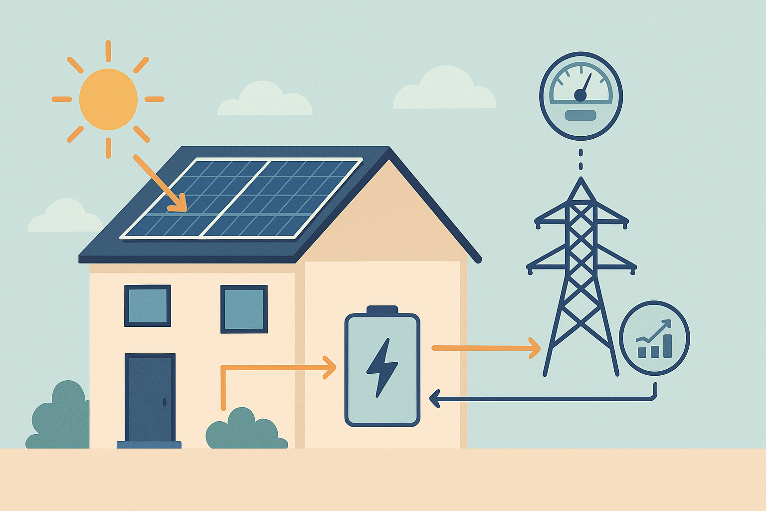 Hoe werkt de terugleververgoeding bij een thuisbatterij?